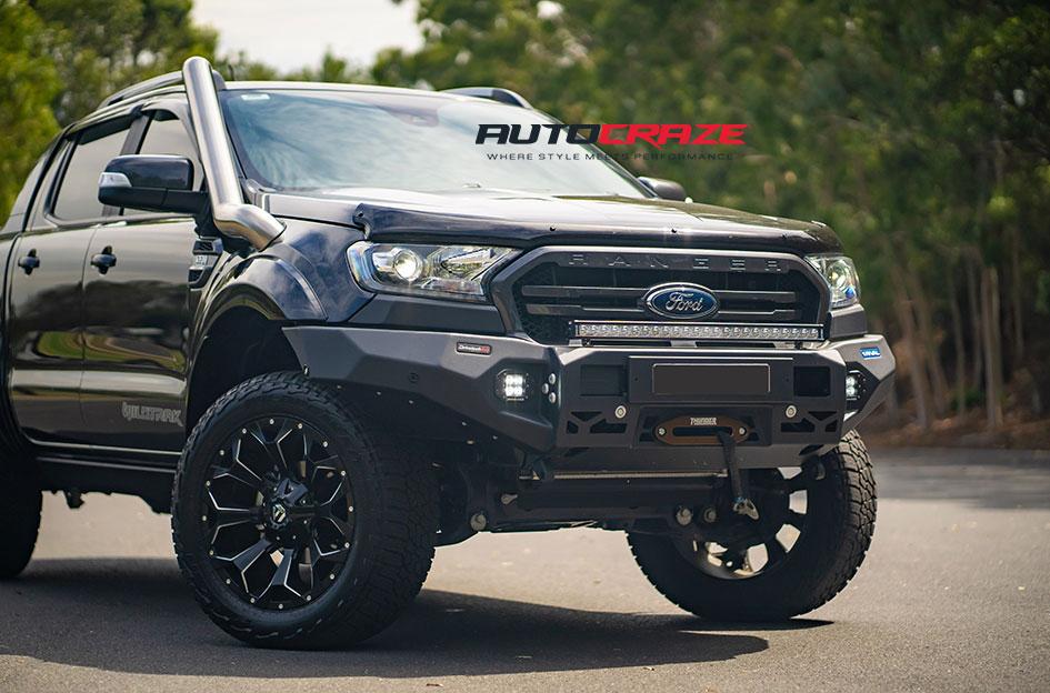 FORD RANGER ASSAULT GLOSS BLACK MILLED ACCENTS